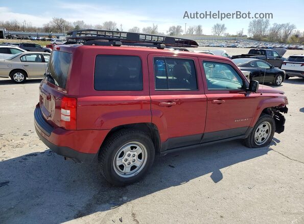 1C4NJRBB4GD742278 2016 JEEP PATRIOT Maroon Հետևի աջ