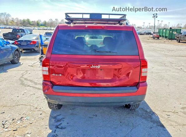 1C4NJRBB4GD742278 2016 JEEP PATRIOT Maroon Հետևի տեսք