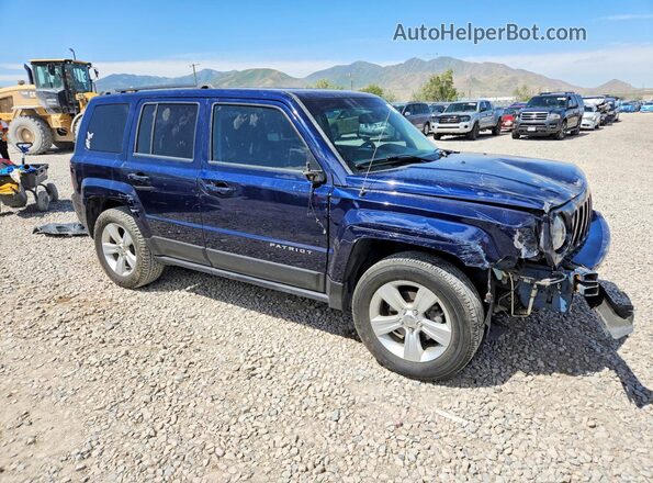 1C4NJRBB5GD512006 2016 JEEP PATRIOT Blue Delantero derecho