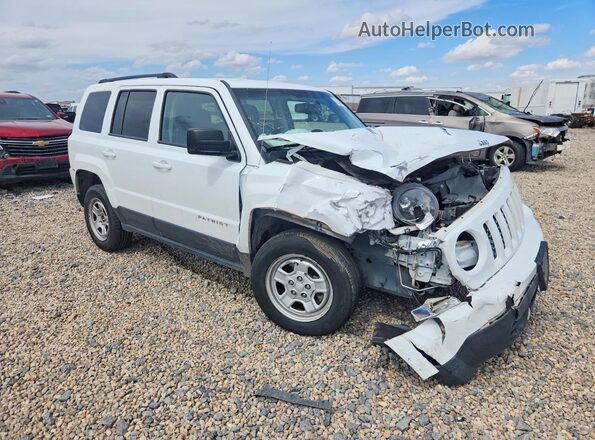 1C4NJRBB6GD566401 2016 JEEP PATRIOT White წინა მარჯვენა