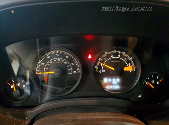 1C4NJRBB6GD673934 2016 JEEP PATRIOT Black Instrument cluster view
