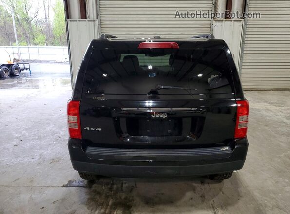 1C4NJRBB6GD673934 2016 JEEP PATRIOT Black Rear view