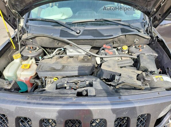 1C4NJRBB6HD141861 2017 JEEP PATRIOT Gray ძრავის განყოფილების ხედი