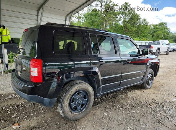 1C4NJRBB7GD672484 2016 JEEP PATRIOT Черный Задняя правая четверть