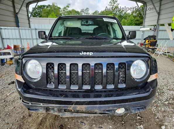 1C4NJRBB7GD672484 2016 JEEP PATRIOT Черный Вид спереди
