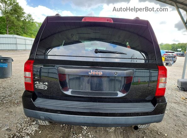 1C4NJRBB7GD672484 2016 JEEP PATRIOT Черный Вид сзади