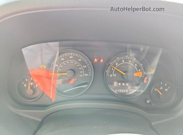 1C4NJRBB7GD672484 2016 JEEP PATRIOT Черный Вид щитка приборов