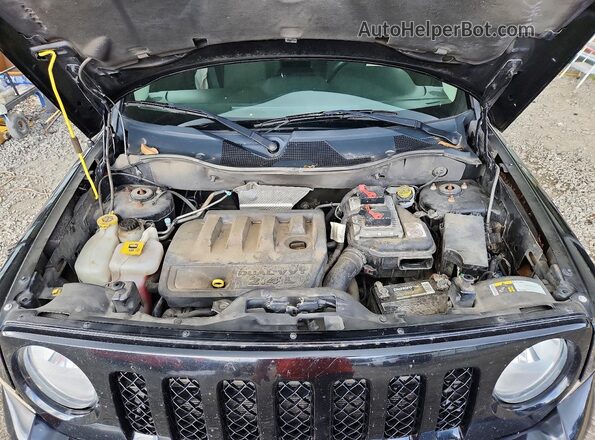 1C4NJRBB7GD672484 2016 JEEP PATRIOT Черный Вид подкапотного пространства