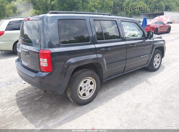 1C4NJRBB8GD521525 2016 JEEP PATRIOT Черный Задняя правая четверть