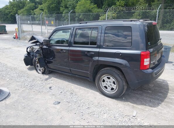 1C4NJRBB8GD521525 2016 JEEP PATRIOT Черный Задняя левая четверть