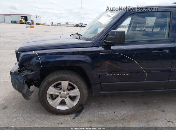 1C4NJRBB8GD522884 2016 JEEP PATRIOT Синий Вид щитка приборов