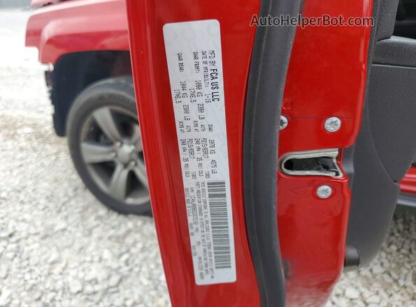 1C4NJRBB8GD672168 2016 JEEP PATRIOT Red Панорамний вид салону 360°
