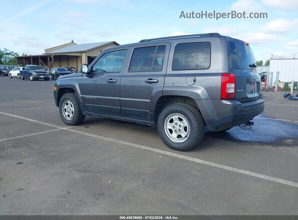 1C4NJRBB9GD757164 2016 JEEP PATRIOT Gray Հետևի ձախ