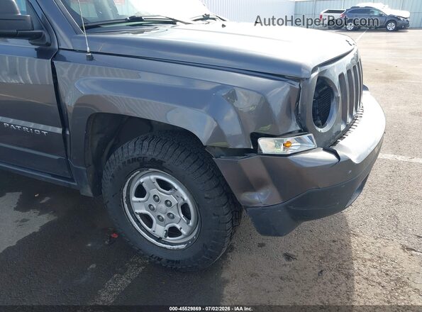 1C4NJRBB9GD757164 2016 JEEP PATRIOT Gray 