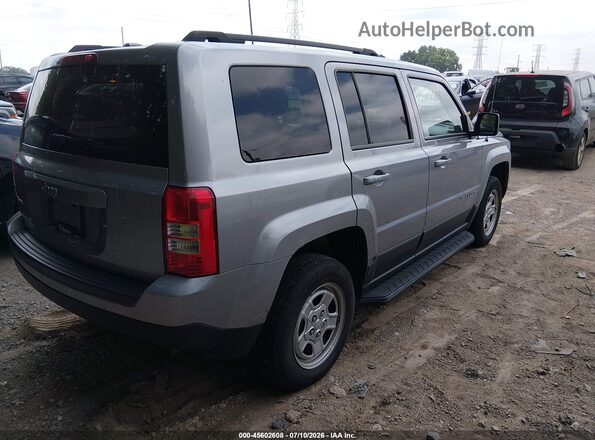 1C4NJRBBXGD556809 2016 JEEP PATRIOT Silver Rear right