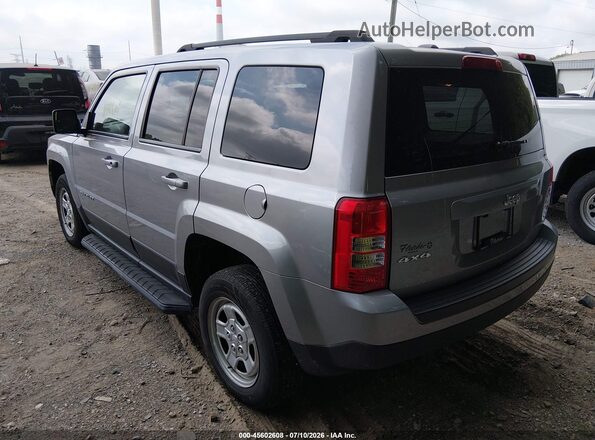 1C4NJRBBXGD556809 2016 JEEP PATRIOT Silver Rear left