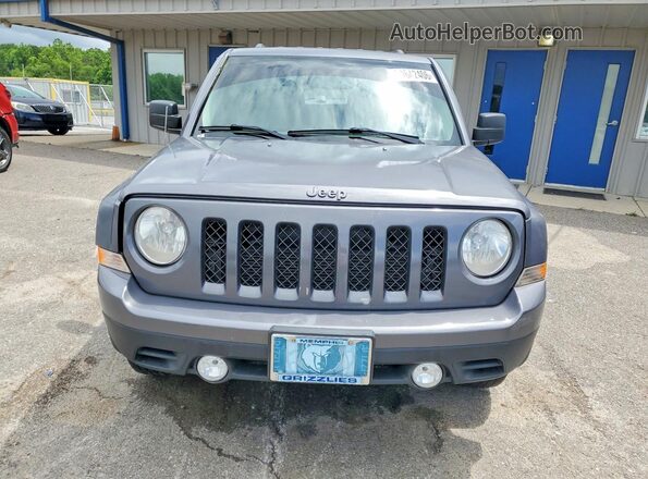 1C4NJRFB0GD626800 2016 JEEP PATRIOT Gray Դիմացի տեսք