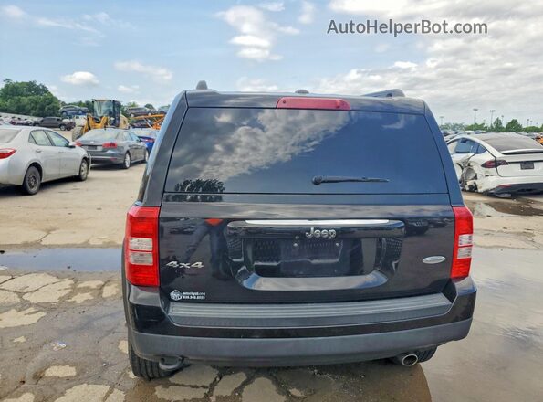 1C4NJRFB0GD673356 2016 JEEP PATRIOT Black უკანა ხედი