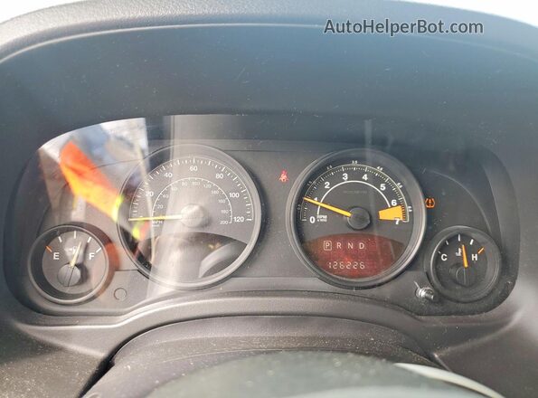 1C4NJRFB0GD673356 2016 JEEP PATRIOT Black ხელსაწყოთა პანელის ხედი