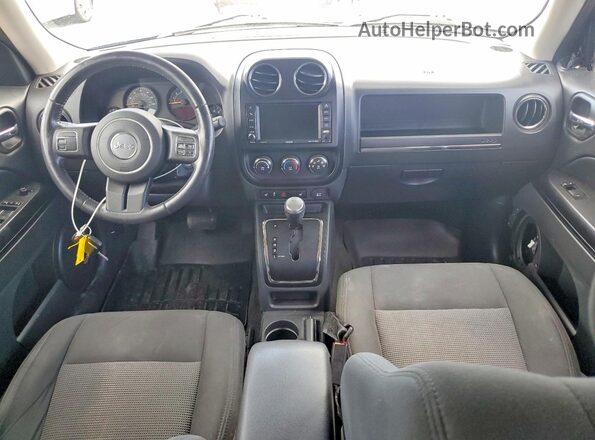 1C4NJRFB0GD673356 2016 JEEP PATRIOT Black წინა პანელის ხედი