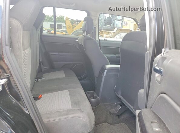 1C4NJRFB0GD673356 2016 JEEP PATRIOT Black უკანა სავარძლების ხედი