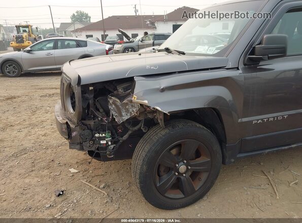 1C4NJRFB0GD685717 2016 JEEP PATRIOT Gray Вид спереду