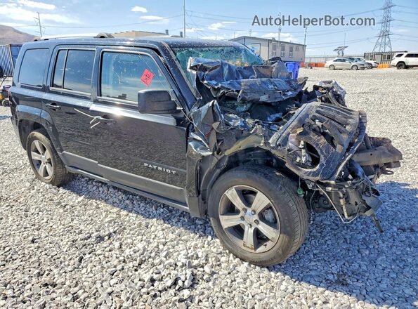 1C4NJRFB0HD114570 2017 JEEP PATRIOT Black წინა მარჯვენა