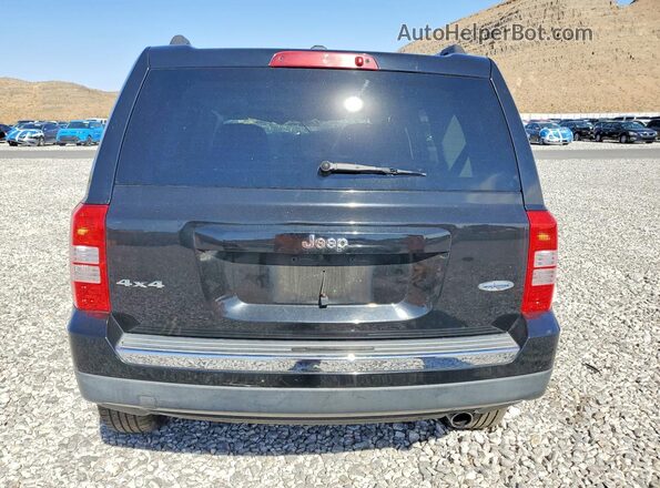 1C4NJRFB0HD114570 2017 JEEP PATRIOT Black უკანა ხედი