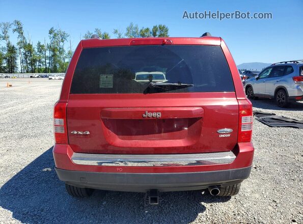 1C4NJRFB0HD114715 2017 JEEP PATRIOT Red უკანა ხედი