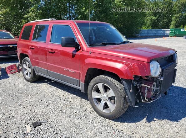 1C4NJRFB0HD114715 2017 JEEP PATRIOT Red წინა მარჯვენა