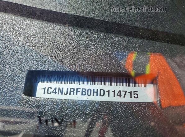 1C4NJRFB0HD114715 2017 JEEP PATRIOT Red სალონის 360-გრადუსიანი ხედი