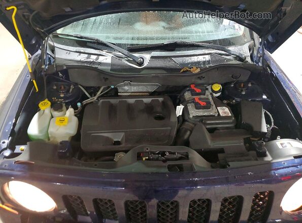 1C4NJRFB1GD596352 2016 JEEP PATRIOT Blue უკანა სალონის ხედი