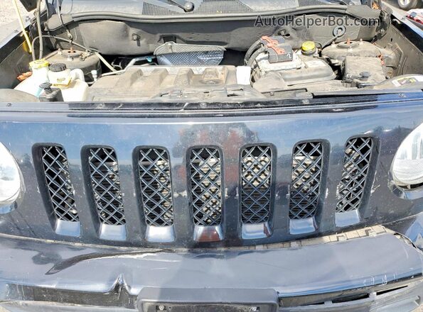 1C4NJRFB1GD672474 2016 JEEP PATRIOT Black უკანა სალონის ხედი