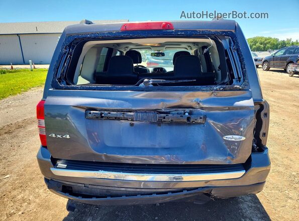 1C4NJRFB1HD127022 2017 JEEP PATRIOT Black Вид ззаду