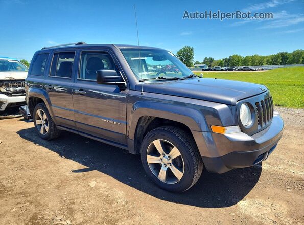1C4NJRFB1HD127022 2017 JEEP PATRIOT Black Передня права чверть