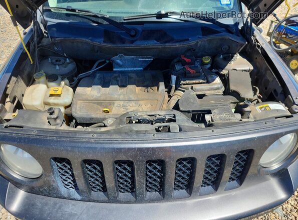 1C4NJRFB2GD500695 2016 JEEP PATRIOT Gray Вид підкапотного простору