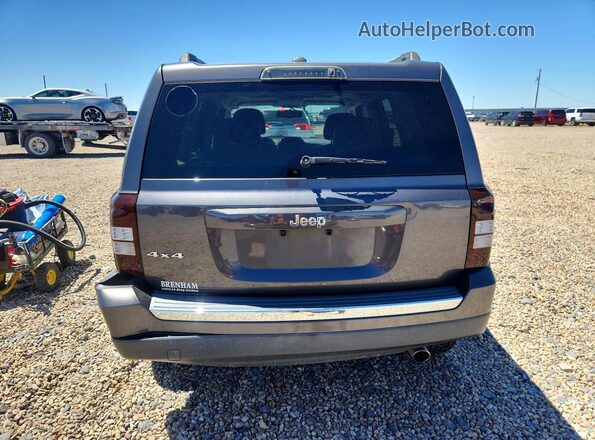 1C4NJRFB2GD500695 2016 JEEP PATRIOT Gray Вид ззаду