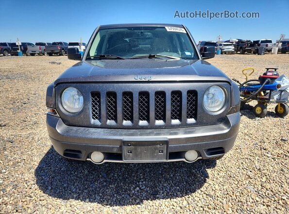 1C4NJRFB2GD500695 2016 JEEP PATRIOT Gray Вид спереду