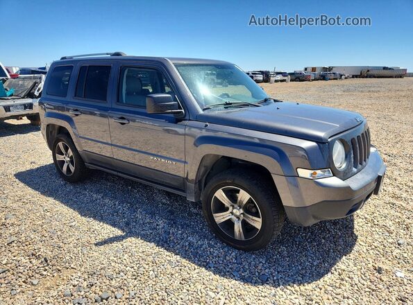 1C4NJRFB2GD500695 2016 JEEP PATRIOT Gray Передня права чверть