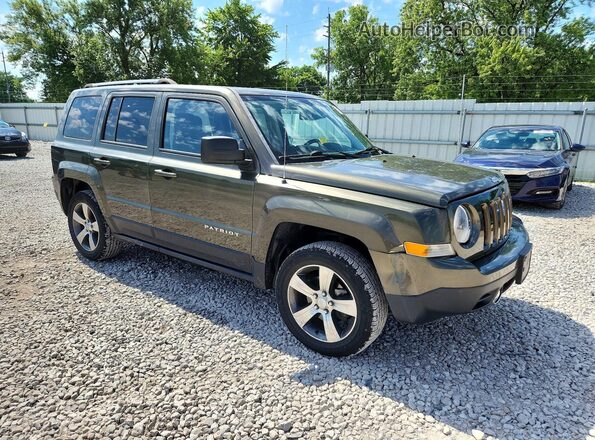 1C4NJRFB2GD572254 2016 JEEP PATRIOT Green Front right