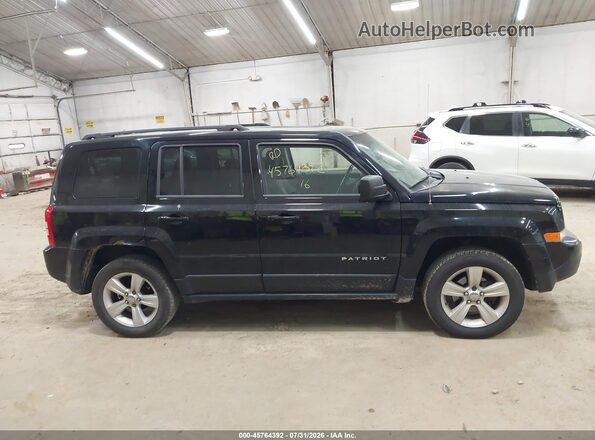 1C4NJRFB2GD647275 2016 JEEP PATRIOT Black Widok wnętrza z tyłu