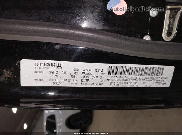 1C4NJRFB2GD647275 2016 JEEP PATRIOT Black Widok komory silnika