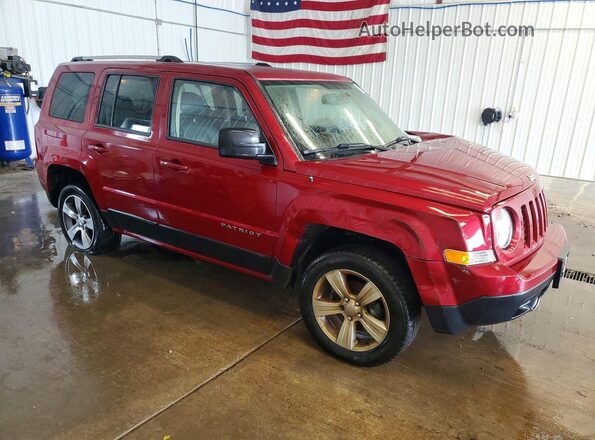 1C4NJRFB2GD697206 2016 JEEP PATRIOT Maroon Передня права чверть