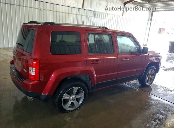 1C4NJRFB2GD697206 2016 JEEP PATRIOT Maroon Задня права чверть