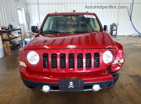 1C4NJRFB2GD697206 2016 JEEP PATRIOT Maroon Вид спереду
