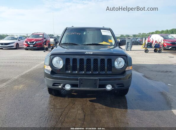 1C4NJRFB2HD151894 2017 JEEP PATRIOT Black Widok deski rozdzielczej