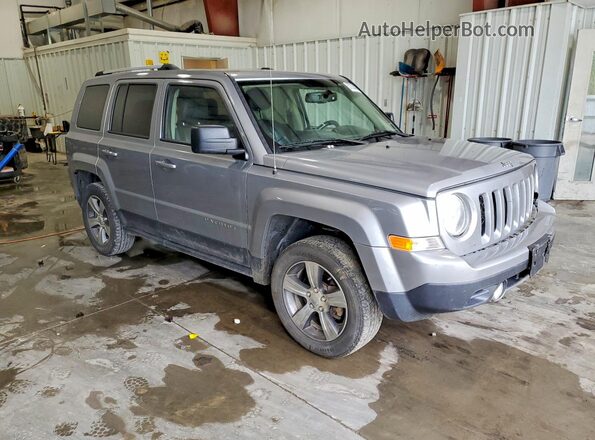 1C4NJRFB2HD155850 2017 JEEP PATRIOT Gray Передня права чверть