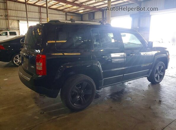 1C4NJRFB2HD170039 2017 JEEP PATRIOT Black Задня права чверть