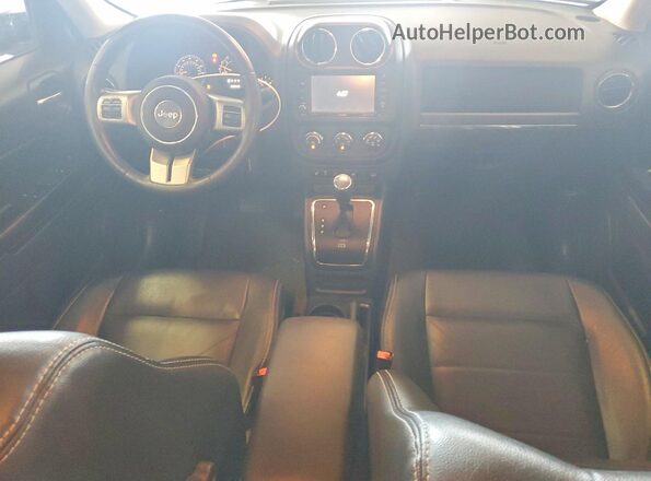 1C4NJRFB2HD170039 2017 JEEP PATRIOT Black Вид панелі приладів