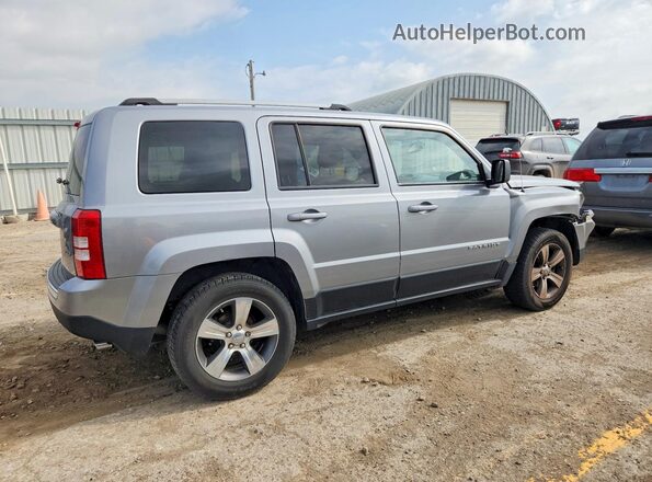 1C4NJRFB2HD206053 2017 JEEP PATRIOT Silver Задня права чверть
